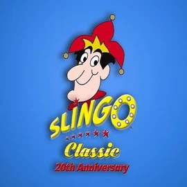 Logo of Slingo Classic 20th Anniversary from Slingo at Glorious Bingo